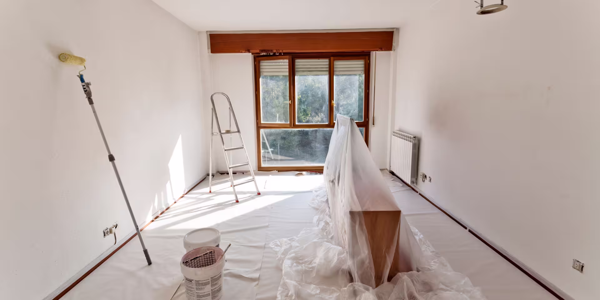 Detail view of the website built for J.B Decorators